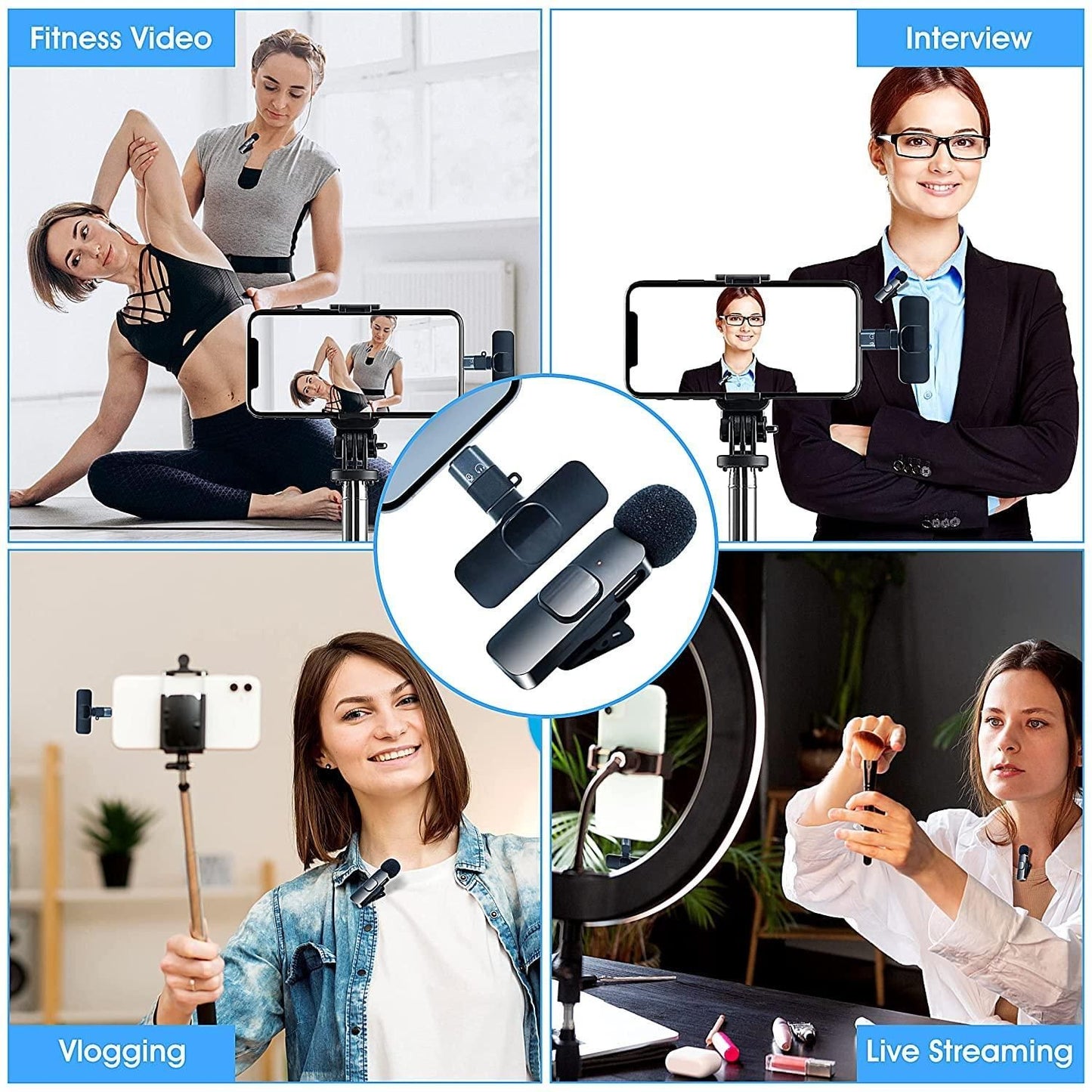 EchoMic™ – Wireless Handheld Bluetooth Microphone