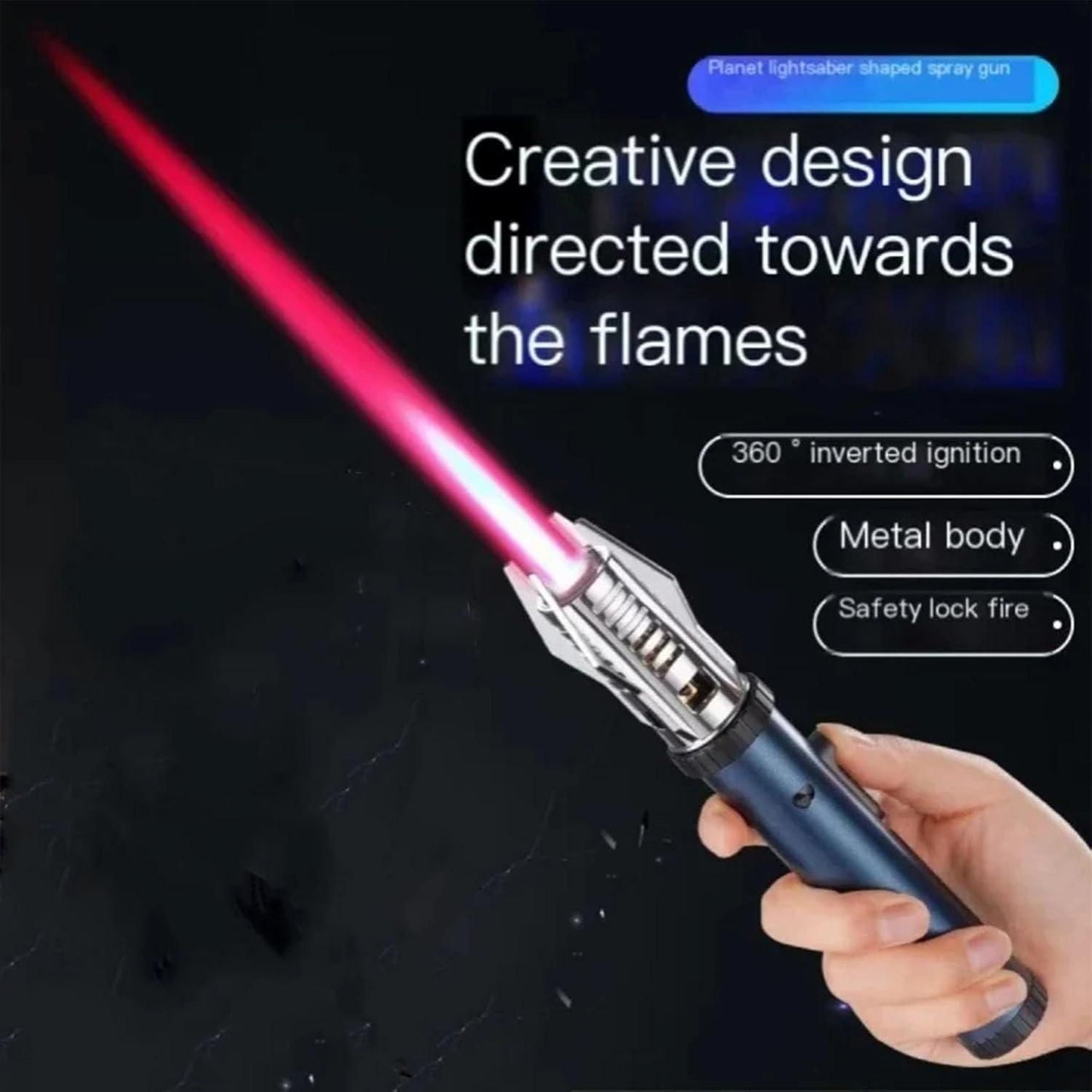 BlazeBlade™ – Metal Lightsaber-Inspired Lighter