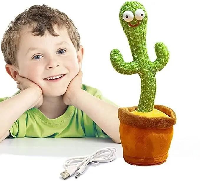 GiggleGroove™ Dancing Cactus – Lights, Laughs & Learning!