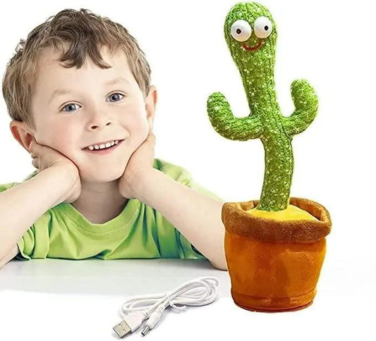 GiggleGroove™ Dancing Cactus – Lights, Laughs & Learning!