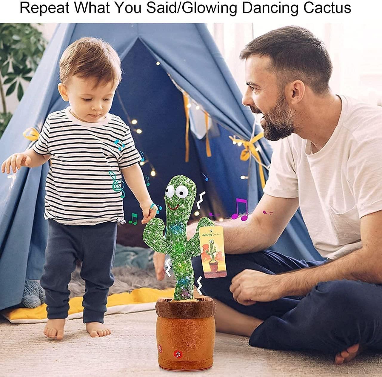 GiggleGroove™ Dancing Cactus – Lights, Laughs & Learning!