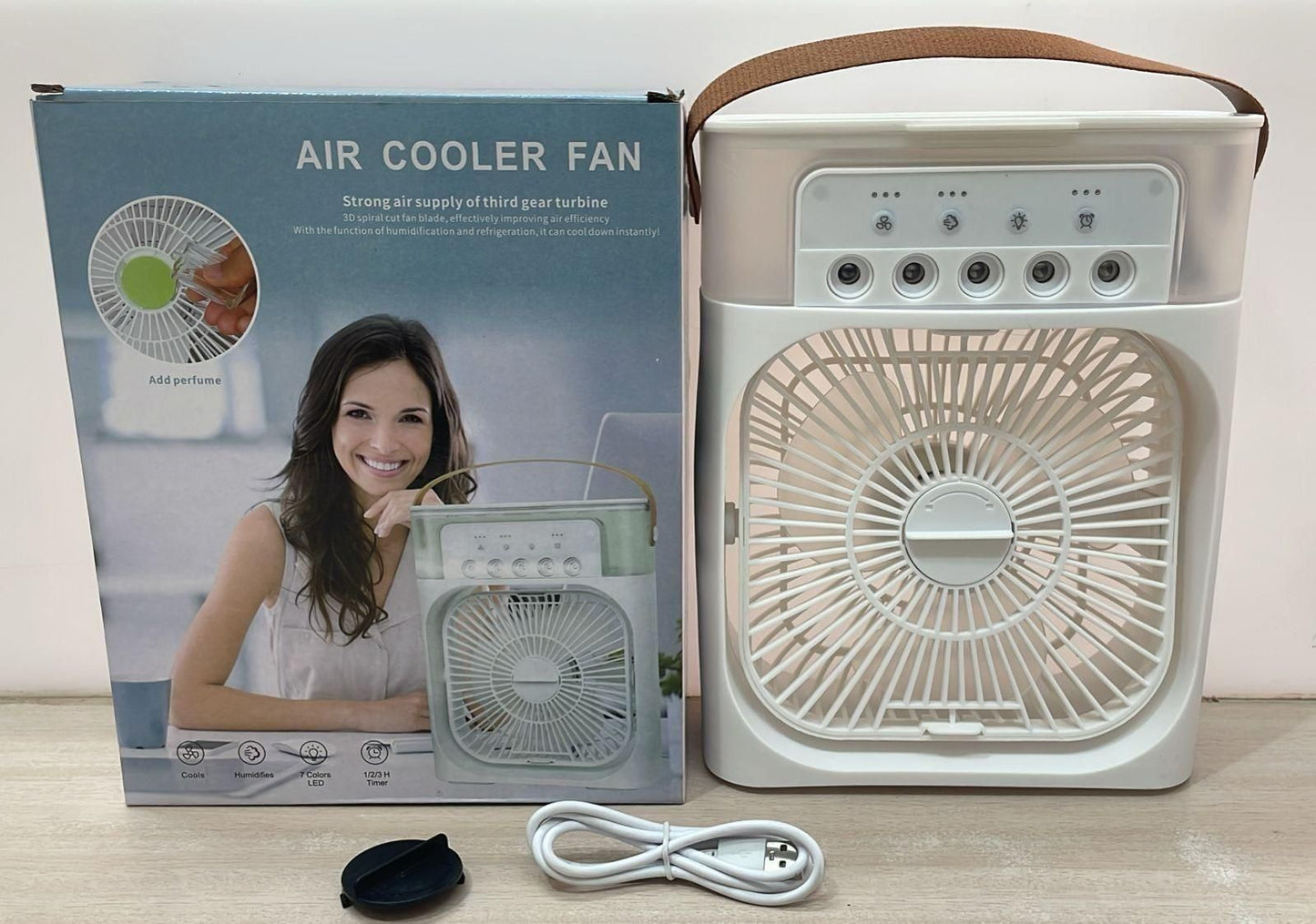 BreezeMate™ – Mini USB Air Cooler Fan