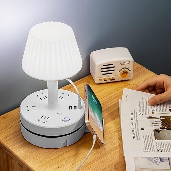 LumiFlex™ – 3-in-1 LED Table Lamp with Adjustable Brightness