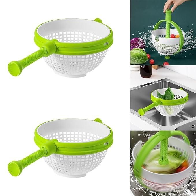 SpinFresh™ – 2-in-1 Spinning & Straining Colander