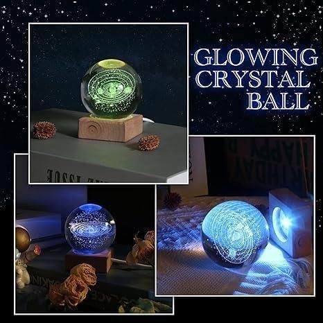 StarGlo™ – Assorted 3D Crystal Sphere Night Lights