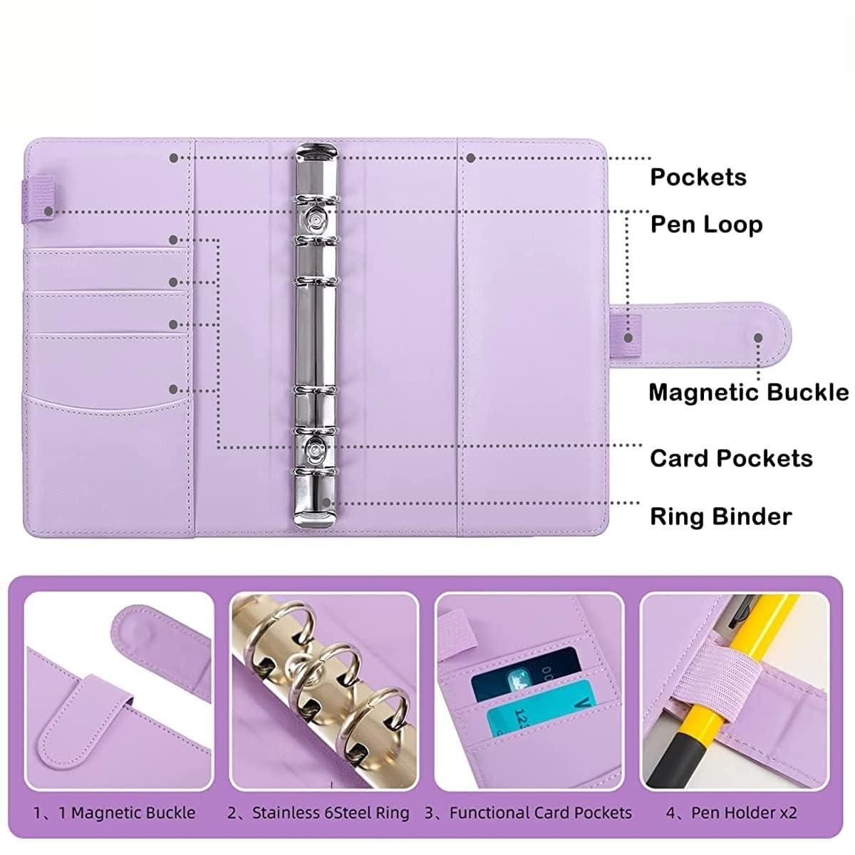 Money Saver Ring Binder Notebook for Budget