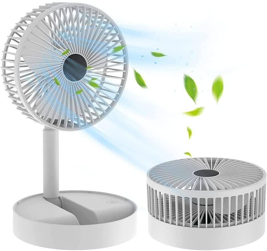 BreezeMax™ Turbo Desk Fan – Recharge. Relax. Refresh.